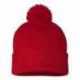 Sportsman SP15 12" Pom-Pom Cuffed Beanie