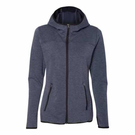 Weatherproof W18700 Women's HeatLast Fleece Tech Full-Zip Hooded Sweatshirt