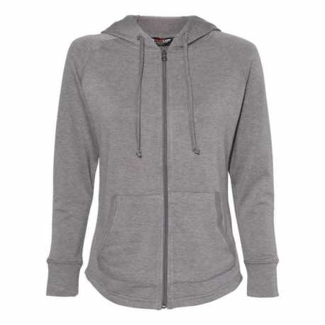 Weatherproof W20121 Women's HeatLast Fleece Faux Cashmere Full-Zip Hooded Sweatshirt