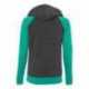 MV Sport W17127 Women's Harper Raglan Hooded Sweatshirt