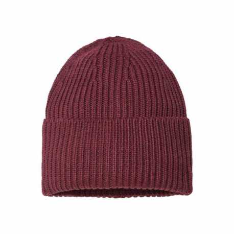 Atlantis Headwear OAK Sustainable Chunky Rib Cuffed Beanie