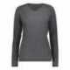 Augusta Sportswear 6847 Women's Super Soft-Spun Poly Long Sleeve V-Neck T-Shirt