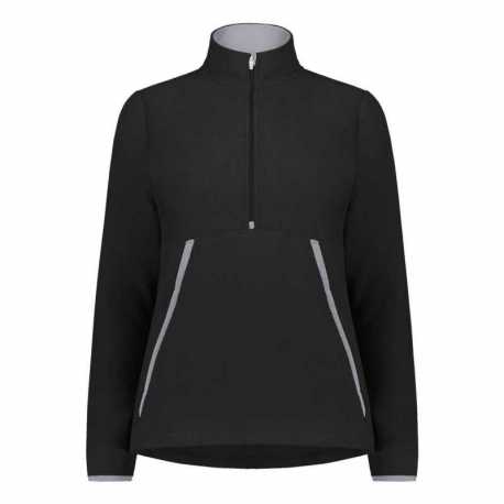Augusta Sportswear 6857 Eco Revive Women's Polar Fleece Quarter-Zip Pullover