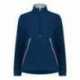 Augusta Sportswear 6857 Eco Revive Women's Polar Fleece Quarter-Zip Pullover