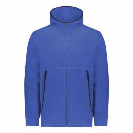 Augusta Sportswear 6858 Eco Revive Polar Fleece Hooded Full-Zip Jacket