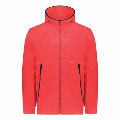 Augusta Sportswear 6858 Eco Revive Polar Fleece Hooded Full-Zip Jacket