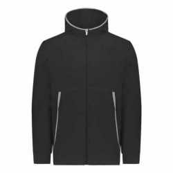 Augusta Sportswear 6859 Eco Revive Youth Polar Fleece Hooded Full-Zip Jacket
