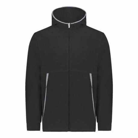 Augusta Sportswear 6859 Eco Revive Youth Polar Fleece Hooded Full-Zip Jacket