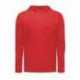 Badger 2905 Youth Tri-Blend Surplice Hooded Long Sleeve T-Shirt