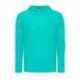 Badger 2905 Youth Tri-Blend Surplice Hooded Long Sleeve T-Shirt