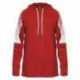Badger 4211 Lineup Hooded Long Sleeve T-Shirt