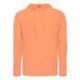 Badger 4905 Tri-Blend Surplice Hooded Long Sleeve T-Shirt