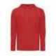 Badger 4905 Tri-Blend Surplice Hooded Long Sleeve T-Shirt
