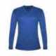 Badger 4964 Women's Tri-Blend Long Sleeve T-Shirt