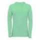 Badger 4965 Women's Tri-Blend Surplice Long Sleeve Hooded T-Shirt