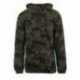 Burnside 3600 Polar Fleece Quarter-Zip Hooded Pullover