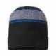 CAP AMERICA RKV12 USA-Made Variegated Striped Cuffed Beanie