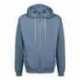 MV Sport 2349 Retro Heather Full-Zip Hooded Sweatshirt