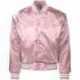 Augusta Sportswear 3610 Unisex Striped Trim Satin Baseball Jacket