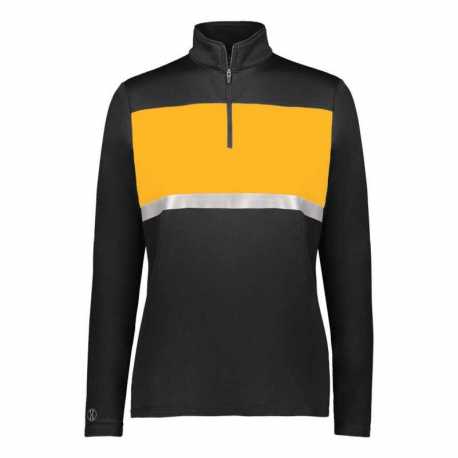 Holloway 222791 Women's Prism Bold Quarter-Zip Pullover