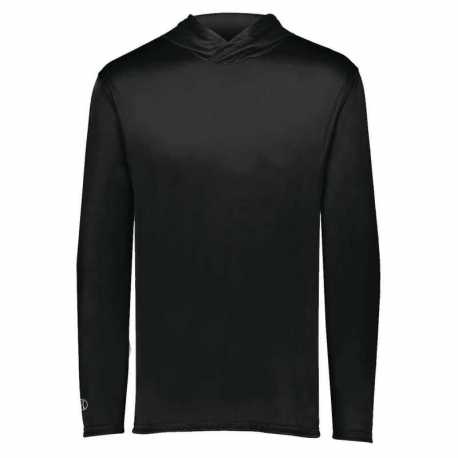 Holloway 222831 Youth Momentum Hooded Long Sleeve T-Shirt