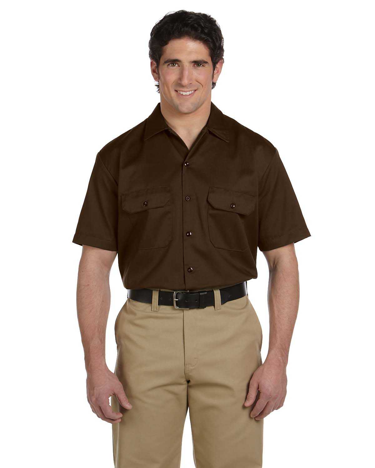 Dickies 1574 Men's 5.25 oz. Short-Sleeve Work Shirt | ApparelChoice.com