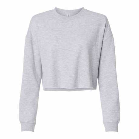 Independent Trading Co. AFX24CRP Women's Lightweight Crop Crewneck Sweatshirt