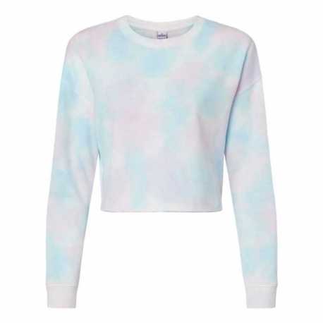 Independent Trading Co. AFX24CRP Women's Lightweight Crop Crewneck Sweatshirt