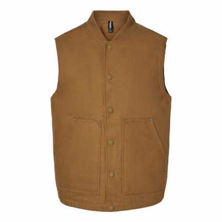 Independent Trading Co. EXP560V Insulated Canvas Workwear Vest