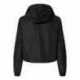 Independent Trading Co. EXP64CRP Women's Lightweight Quarter-Zip Pullover Crop Windbreaker
