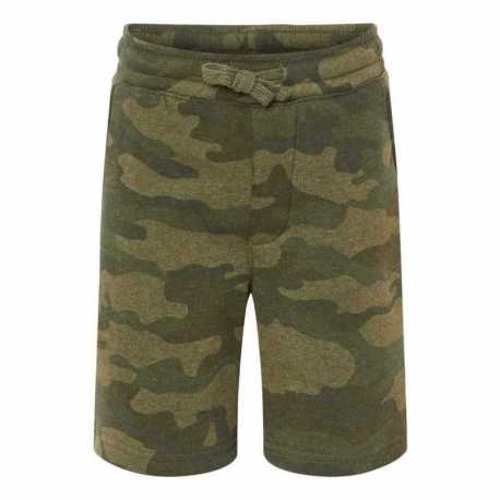 Independent Trading Co. PRM16SRT Youth Lightweight Special Blend Fleece Shorts