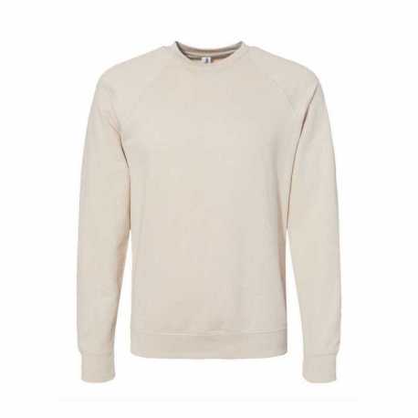 Independent Trading Co. SS1000C Icon Lightweight Loopback Terry Crewneck Sweatshirt