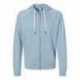 Independent Trading Co. SS1000Z Icon Lightweight Loopback Terry Full-Zip Hooded Sweatshirt
