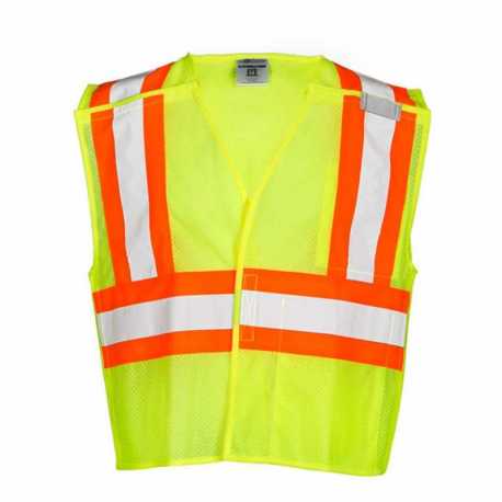 Kishigo 1174-1176 Contrasting Mesh Breakaway Vest