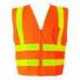 Kishigo 1197-1198 Prismatic Hydrowick-Lite Multi Zipper Vest