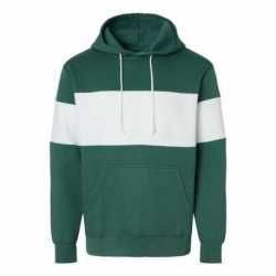 MV Sport 22709 Classic Fleece Colorblocked Hooded Sweatshirt