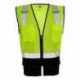 Kishigo 1509 Black Bottom Mesh Class 2 Vest