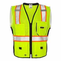 Kishigo 1513-1514 Premium Black Series Heavy-Duty Vest