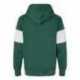 MV Sport 22709 Classic Fleece Colorblocked Hooded Sweatshirt