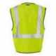 Kishigo 1519-1520 Single Pocket Zipper Mesh Class 2 Vest