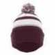 Pacific Headwear 641K Knit Fold-Over Pom-Pom Beanie