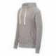 MV Sport 1261 Heather Hooded Long Sleeve T-Shirt