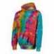 MV Sport 1290 Classic Fleece Tie-Dye Hooded Sweatshirt