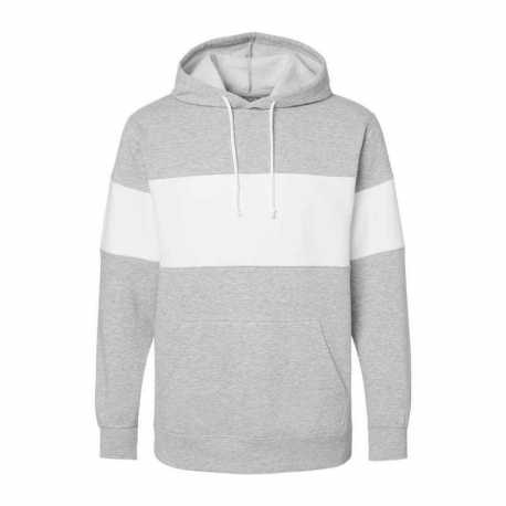 MV Sport 22709 Classic Fleece Colorblocked Hooded Sweatshirt