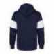 MV Sport 22709 Classic Fleece Colorblocked Hooded Sweatshirt