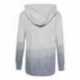 MV Sport W20185 Women's French Terry Ombre Hooded Sweatshirt