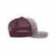 Pacific Headwear 106C Aggressive Heather Trucker Snapback Cap