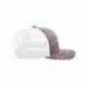 Pacific Headwear 106C Aggressive Heather Trucker Snapback Cap