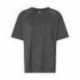 MV Sport W23711 Women's French Terry Short Sleeve Crewneck Pullover