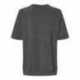MV Sport W23711 Women's French Terry Short Sleeve Crewneck Pullover